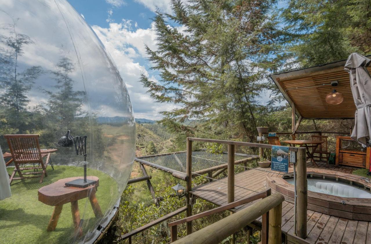 Bubblesky Glamping 40 Min From Medellin Hotel El Retiro  Exterior foto