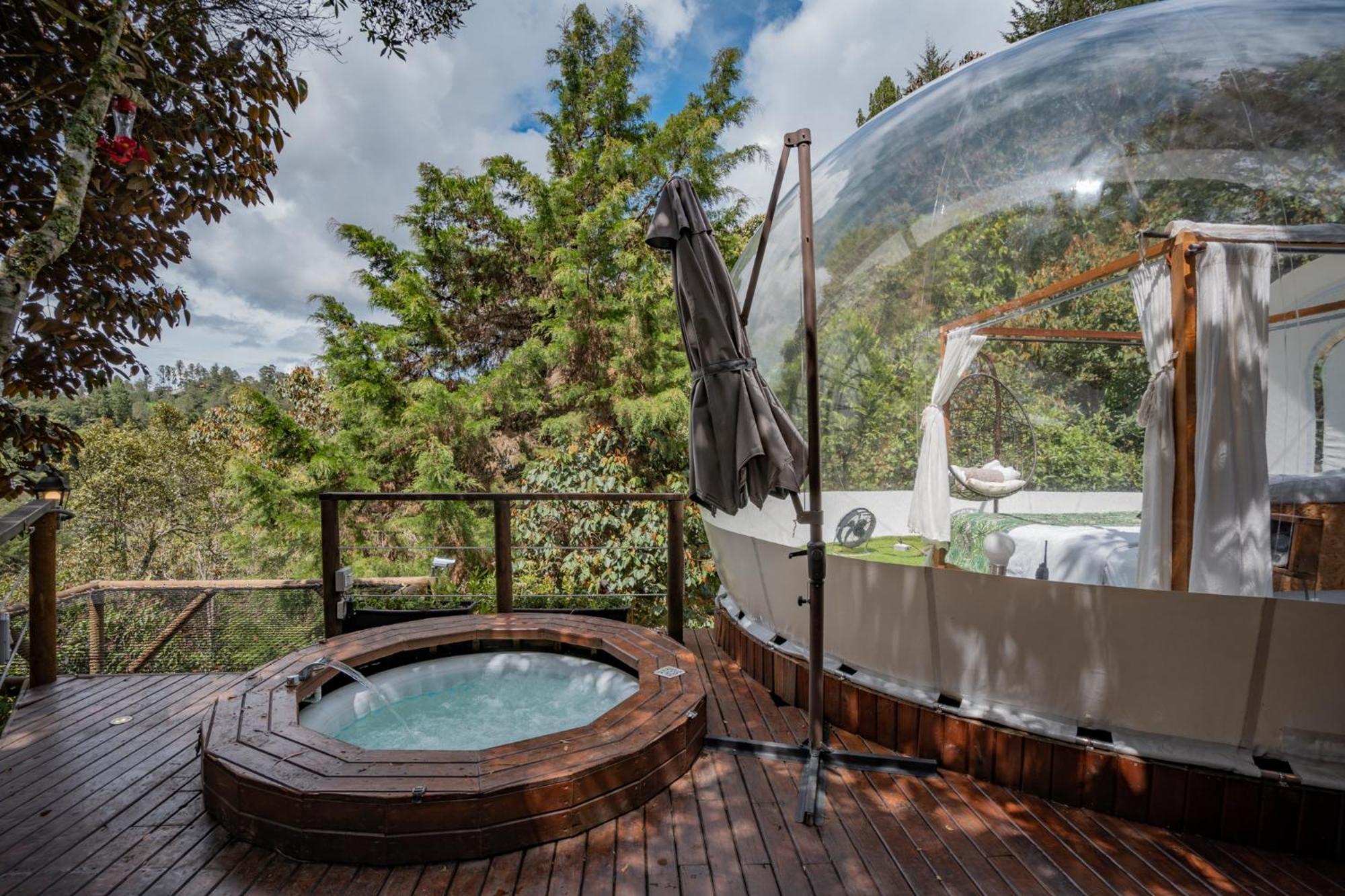 Bubblesky Glamping 40 Min From Medellin Hotel El Retiro  Exterior foto