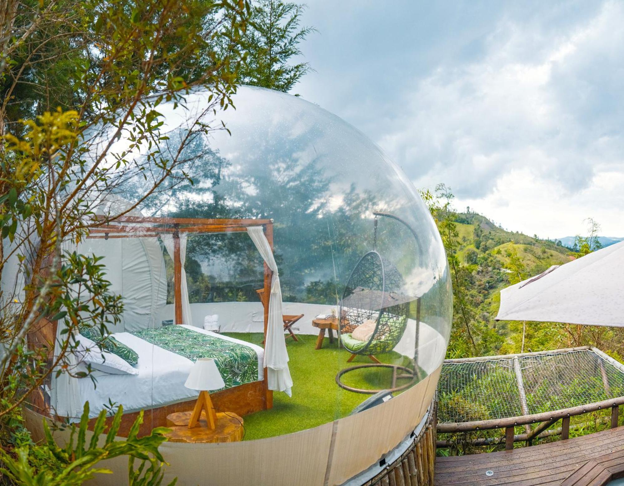 Bubblesky Glamping 40 Min From Medellin Hotel El Retiro  Exterior foto